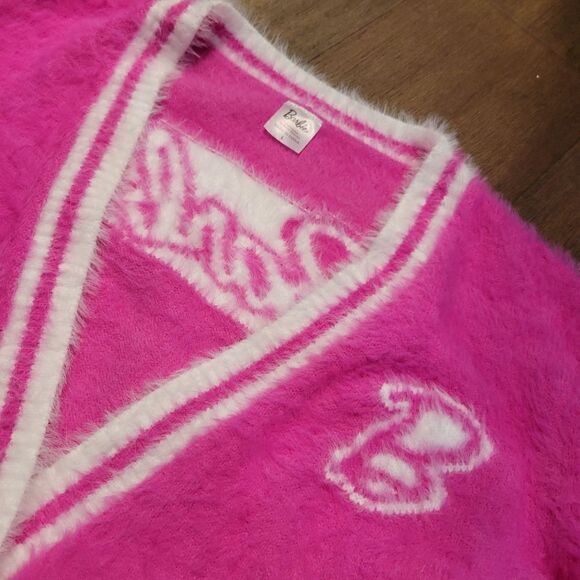 New Barbie Cardigan Sweater size L - Picture 5 of 9